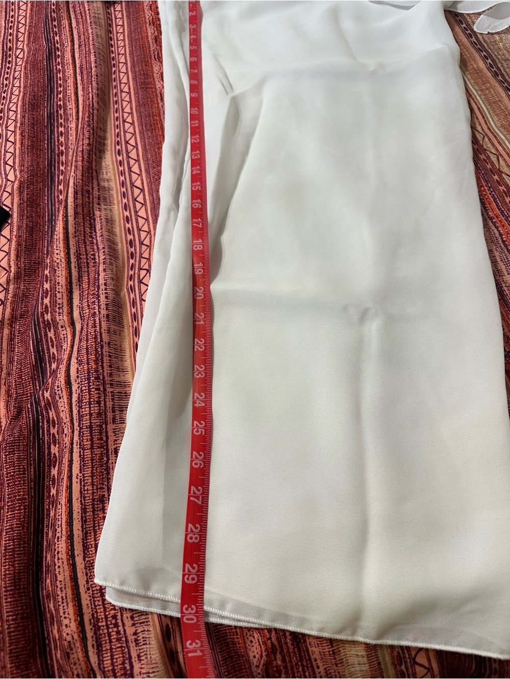 Merona Sheer White Swim Cover Up Pants Tie Waist One Size Beach Resort Vacation - Picture 8 of 9